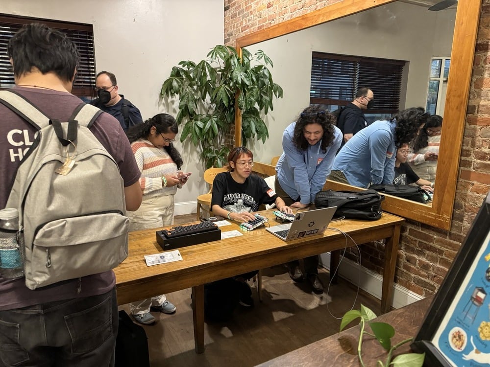 Image of a keyboard meetup